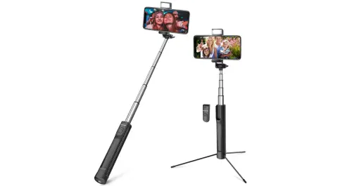 BlitzWolf BW-BS8, nuovo bastone selfie Bluetooth con treppiede